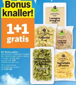 Albert Heijn AH Verse pasta aanbieding
