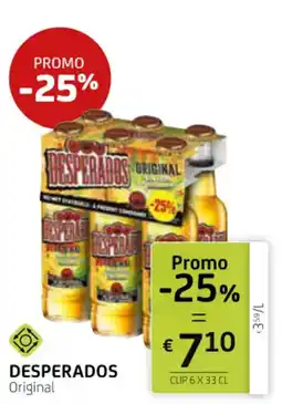 BelBev DESPERADOS ORIGINAL CLIP 6 X 33 CL aanbieding