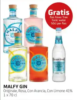 MALFY GIN Originale, Rosa, Con Arancia, Con Limone 41% 1 x 70 cl