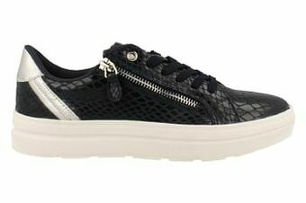 Berca Shoes Sprox Sneaker Laag Dames Vegan Met Functionele Rits - Blauw aanbieding