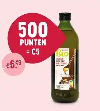 Delhaize Bio olufolie extra verse hule d'olive aanbieding