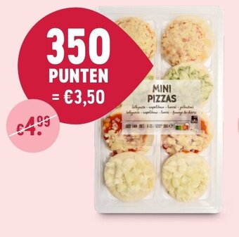 Delhaize Mini Pizzas aanbieding