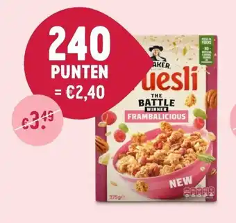 Quaker Cuesli frambalicious