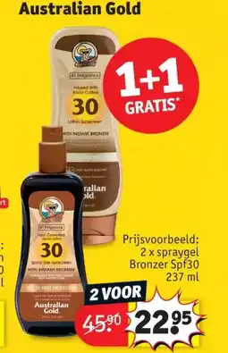 Kruidvat Australian Gold aanbieding