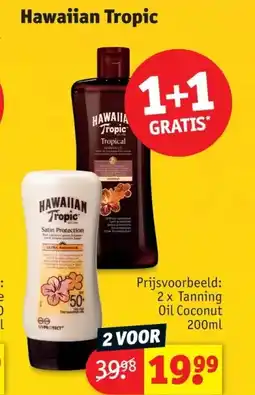 Kruidvat Hawaiian Tropic aanbieding