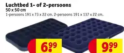 Kruidvat Luchtbed 1- of 2-persoons aanbieding