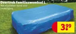 Kruidvat Overtrek familiezwembad L aanbieding