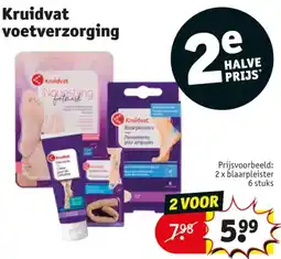 Kruidvat Kruidvat voetverzorging aanbieding