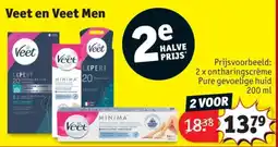 Kruidvat Veet en Veet Men aanbieding