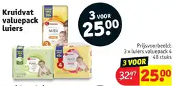Kruidvat Kruidvat valuepack luiers aanbieding