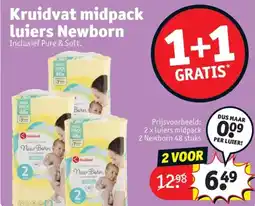 Kruidvat midpack luiers Newborn