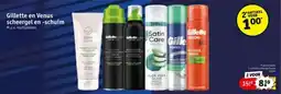 Kruidvat Gillette en Venus scheergel en -schuim aanbieding