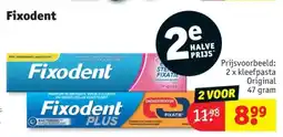 Kruidvat Fixodent aanbieding