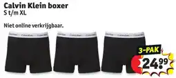 Kruidvat Calvin Klein boxer aanbieding