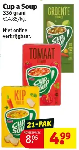 Kruidvat Cup a Soup aanbieding