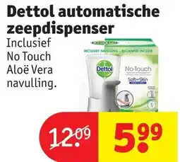 Kruidvat Dettol automatische zeepdispenser aanbieding