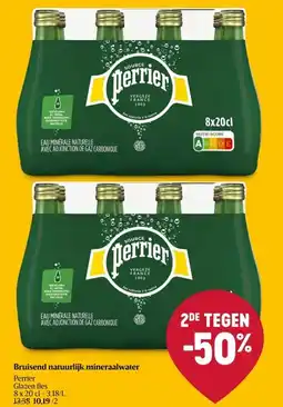 Delhaize Perrier Bruisend natuurlijk mineraalwater aanbieding