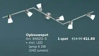Zelfbouwmarkt Opbouwspot 1 spot aanbieding