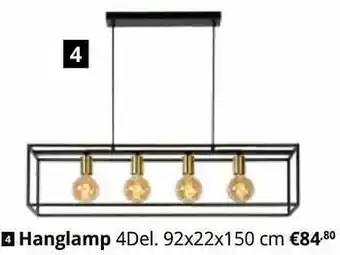 YGO Hanglamp 4del aanbieding