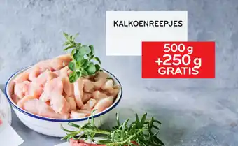 Alvo Kalkoenreepjes 500g + 250g gratis aanbieding
