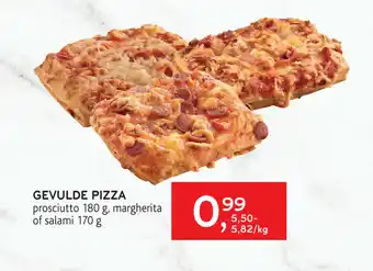 Alvo Gevulde pizza 170g aanbieding