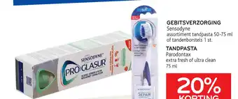 Alvo Gebitsverzorging Sensodyne aanbieding