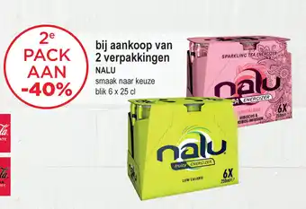 Nalu smaak naar keuze blik 6 x 25 cl