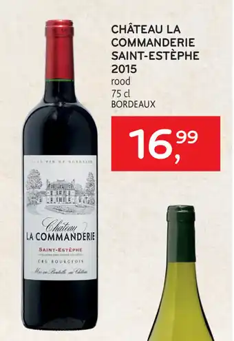 Alvo Chateau la commanderie saint-estephe 2015 aanbieding