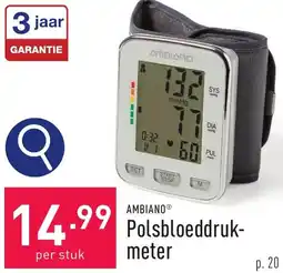 AMBIANO Polsbloeddrukmeter