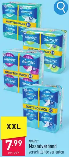 ALDI ALWAYS Maandverband aanbieding