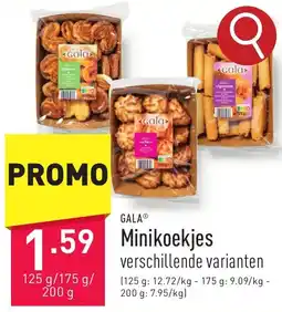 ALDI GALA Minikoekjes aanbieding