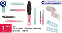 ALDI LACURA Manicure en pedicureaccessoires aanbieding