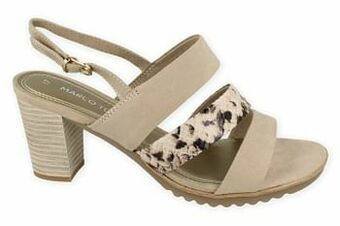 Berca Shoes Marco Tozzi Sandaal Dames - Beige aanbieding