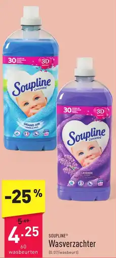 ALDI SOUPLINE Wasverzachter aanbieding
