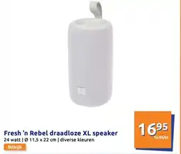 Action Fresh ’n Rebel draadloze XL speaker aanbieding