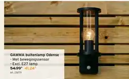 GAMMA GAMMA buitenlamp Odense aanbieding