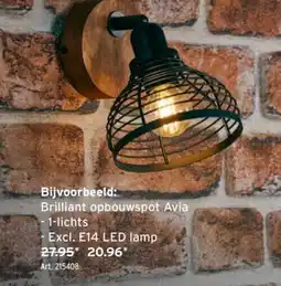 GAMMA Brilliant opbouwspot Avia aanbieding