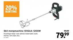 GAMMA Skil mengmachine 1016AA 1200W aanbieding