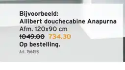 GAMMA Allibert douchecabine Anapurna aanbieding