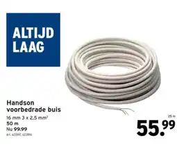 GAMMA Handson voorbedrade buis aanbieding