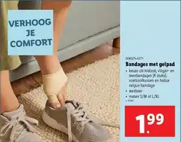 Lidl SENSIPLAST Bandages met gelpad aanbieding