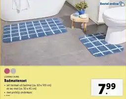 Lidl LIVARNO HOME Badmattenset aanbieding
