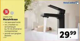 Lidl LIVARNO HOME Wastafelkraan aanbieding
