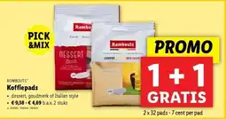 Lidl Rombouts Koffiepads aanbieding