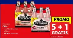 STRONGBOW Cider 6 x 33cl
