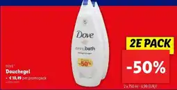 Dove Douchegel 2 x 750ml