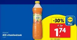 Lidl Solevita ACE-vitaminedrank 1.5L aanbieding