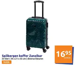 Action Spilbergen koffer Zanzibar 33liter aanbieding