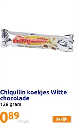 Action Chiquilin koekjes Witte chocolade aanbieding