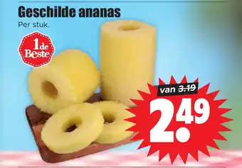 Dirk NL Geschilde ananas aanbieding